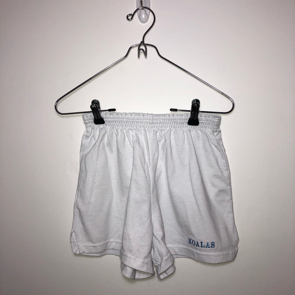 White Soffe Shorts